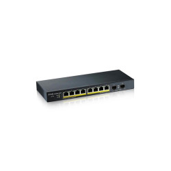SWITCH 8P LAN GIGABIT POE ZYXEL  GS1900-10HP-EU0101F/  WEB MANAGED +2P SFP GIGAB