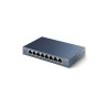 SWITCH 8P LAN GIGABIT TP-LINK  METAL SUPPORTS GMP SNOOPING,IEEE802.1P QOS, PLUGA