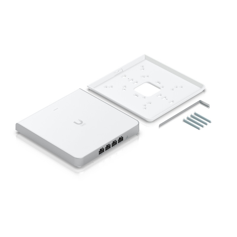 WIRELESS ACCESS POINT WI-FI 6 UBIQUITI UNIFI   IN WALL 4800 MBIT/S 537 MBIT/S 48