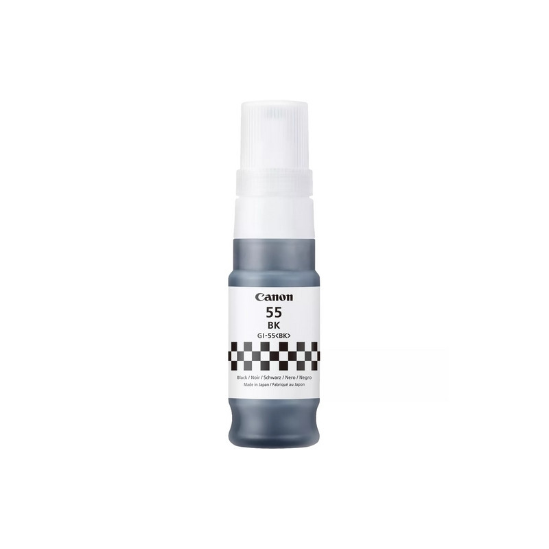 FLACONE  CANON GI-55 PGBK NERO 70ML   PER  GX1050 GX2050