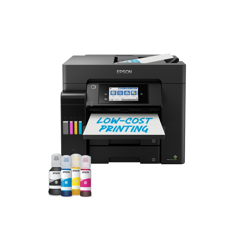 STAMPANTE EPSON MFC INK ECOTANK ET-5855 A4 32PPM 4IN1 ADF F/R LCD 550FG USB LAN