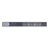 SWITCH 24P LAN GIGABIT HIKVISION  24P POE + 2P UPLINK - DESKTOP - QOS - 225W FIN