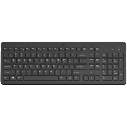 HP TASTIERA WIRELESS 225 KEYBOARD  BLACK 1Y AAA TASTI MEMBRANA FINO:31/12