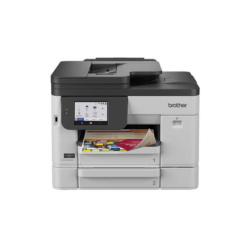 STAMPANTE BROTHER MFC INK MFC-J5110DW A4 4IN1 28IPM 2X250FG+100 LCD ADF F/R DUAL