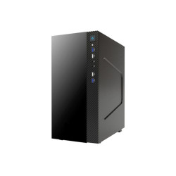 CABINET ITEK SMALLCOM-G - MINI TOWER,  MATX, 2XUSB3, 2XUSB2, GLOSSY () FINO:31/0