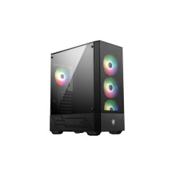 CABINET ATX MIDI TOWER MSI MAG FORGE 112R 2XUSB 7XSLOT 4XFAN-120MMARGB ATX MICRO