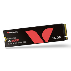 SSD-SOLID STATE DISK M.2(2280) NVME 512GB PCIE3.0X4 VERBATIM VI3000 READ:3100MB/