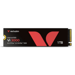 SSD-SOLID STATE DISK M.2(2280) NVME 1000GB(1TB) PCIE3.0X4 VERBATIM VI3000 READ:3