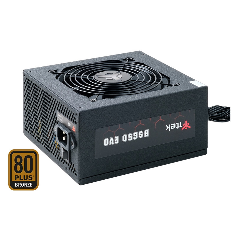 ALIMENTATORE ATX  BS650 EVO - 650W, 80PLUS BRONZE, PFC ATTIVO, VENTOLA HDB 12CM,