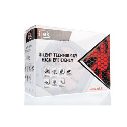 ALIMENTATORE ITEK ATX 650W - DESERT 650 - V2.31, 12CM, 20+4P, 2IDE, FDD, PCIE, P
