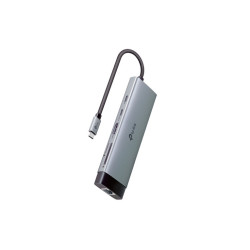 HUB USB TYPE-C TP-LINK  CON 9P -1P HDMI 4K-1P USB-C PD 100W- 1P RJ45-1P SD E 1P