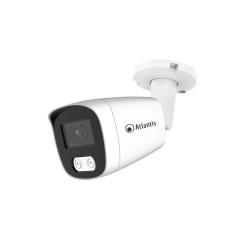 VIDEOCAMERA IP ATLANTIS  ULTRAPLEX POE A/B-BULLET BIANCA-8MP IP67 -OTTICA FISSA
