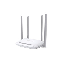 WIRELESS N ROUTER 300M MERCUSYS  802.11NGB  1P 10/100M WAN - 4P 10/100 - 4 ANT.