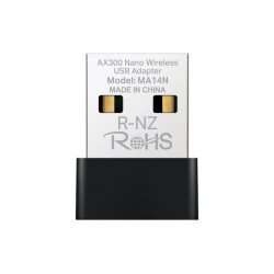 ADATTATORE USB WIRELESS  AX1300 NANO MERCUSYS  287MBPS 2,4GHZ-ANTENNE INTERNE, U