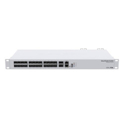 SWITCH MIKROTIK  24P. SFP+ 2 P. QSFP+ 1P. GBPS ROUTEROS/SWITCHOS
