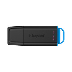 FLASH DRIVE USB3.2 128GB KINGSTON  EXODIA NERO+BLU
