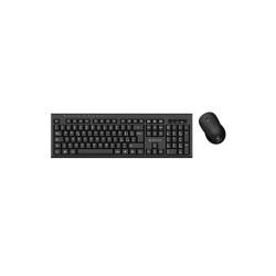 TASTIERA+MOUSE CORDLESS ATLANTIS  CON MOUSE OTTICO RICEV. NANO-SIZE -NERA - EAN: