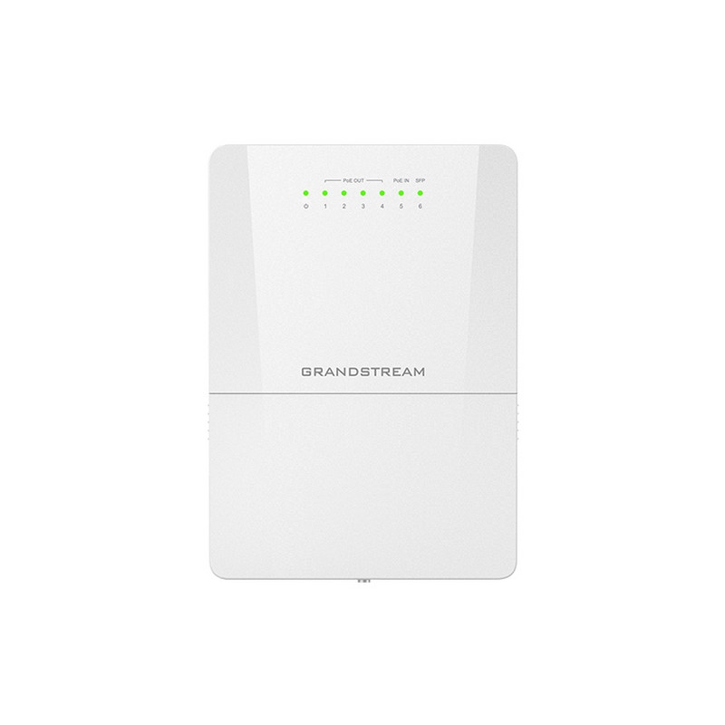 Grandstream GWN7710R - Outdoor L2 lite switch, 6 ports [5x GbE (4 PoE) + 1 SFP],