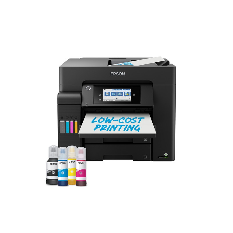 STAMPANTE EPSON MFC INK ECOTANK ET-5805  A4 4IN1 550FG F/R ADF USB LAN LCD TOUCH
