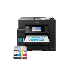 STAMPANTE EPSON MFC INK ECOTANK ET-5805  A4 4IN1 550FG F/R ADF USB LAN LCD TOUCH