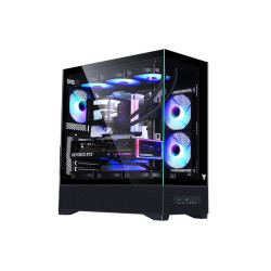 CABINET ITEK SHOWBUI 37B - GAMING  TOWER, ATX, 3X12CM ARGB FAN,  TYPE-C, 2XUSB3.