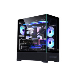 CABINET ITEK SHOWBUI 37B - GAMING  TOWER, ATX, 3X12CM ARGB FAN,  TYPE-C, 2XUSB3.