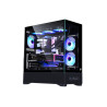 CABINET ITEK SHOWBUI 37B - GAMING  TOWER, ATX, 3X12CM ARGB FAN,  TYPE-C, 2XUSB3.