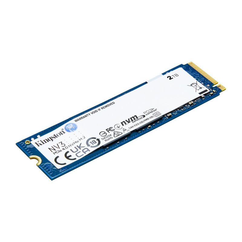 SSD-SOLID STATE DISK M.2(2280) NVME 2000GB (2TB) PCIE4.0X4 KINGSTON  READ:6000MB