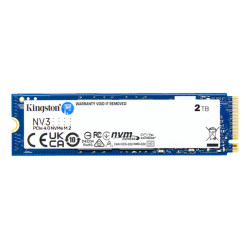 SSD-SOLID STATE DISK M.2(2280) NVME 2000GB (2TB) PCIE4.0X4 KINGSTON  READ:6000MB