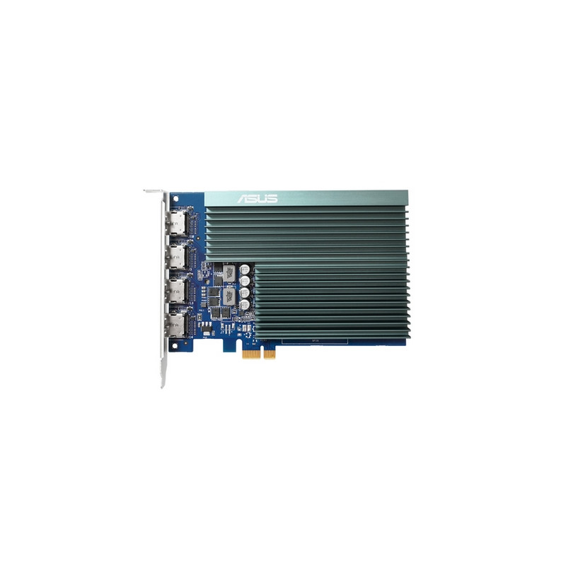 SVGA ASUS GT730-4H-SL-2GD5 GT730 NVIDIA 2GDDR5 64BIT PCIE2.0 927MHZ(O.C.) 4XHDMI