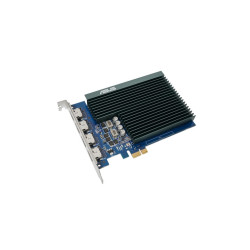SVGA ASUS GT730-4H-SL-2GD5 GT730 NVIDIA 2GDDR5 64BIT PCIE2.0 927MHZ(O.C.) 4XHDMI