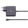 ALIMENTATORE A MURO ITEK  PER  NOTEBOOK E DISPOSITIVI USB-C, PD - 100W, TECNOLOG