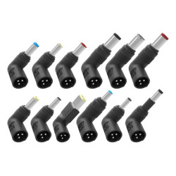 ALIMENTATORE UNIVERSALE ITEK  PER  NOTEBOOK 120W CON 12 CONNETTORI,  PORTA USB 5