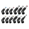 ALIMENTATORE UNIVERSALE ITEK  PER  NOTEBOOK 120W CON 12 CONNETTORI,  PORTA USB 5