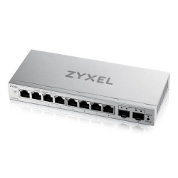 SWITCH 10P ZYXEL  8P GIGABIT+2P SFP GBE EASY MANAGEMENT PER VLAN QOS - DESIGN SE