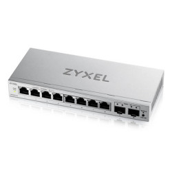 SWITCH 10P ZYXEL  8P GIGABIT+2P SFP GBE EASY MANAGEMENT PER VLAN QOS - DESIGN SE