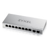 SWITCH 10P ZYXEL  8P GIGABIT+2P SFP GBE EASY MANAGEMENT PER VLAN QOS - DESIGN SE