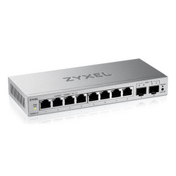 SWITCH 10P ZYXEL  8P GIGABIT+2P SFP GBE EASY MANAGEMENT PER VLAN QOS - DESIGN SE