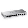 SWITCH 10P ZYXEL  8P GIGABIT+2P SFP GBE EASY MANAGEMENT PER VLAN QOS - DESIGN SE