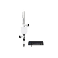 SWITCH 5P LAN GIGABIT UBIQUITI  DI CUI 4P POE+ (CONF.3PCS)