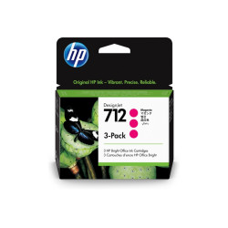CARTUCCIA HP 712  MAGENTA DESIGNJET 3-PACK 29ML ADATTA A DESIGNJET STUDIO, T210,