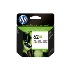 CARTUCCIA HP 62XL  MULTICOLOR CIANO+GIALLO+MAGENTA 415 PAGES HVS