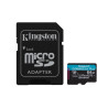 MICRO SECURE DIGITAL  64GB  CLASS10 U3 V30 + ADATTATORE READ:200MB/S CANVAS GO P