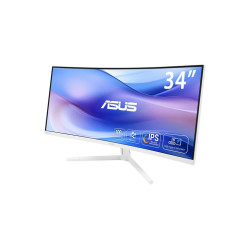 MONITOR ASUS LED VA 34" VU34WCIP-W CURVO WHITE WQHD 1MS 100HZ  300CDM HDMI USB-C