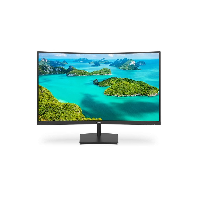 MONITOR PHILIPS LCD VA CURVED LED 23.6" WIDE  4MS FHD 3000:1 BLACK VGA HDMI VESA