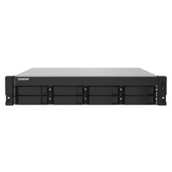 NAS QNAP  8HD 3,5"/2,5"SATA6 3GB/S-NO HD-2U RACK 2P 10GBE SFP+2PGBE-4PUSB3.0-4GB