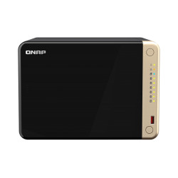 NAS QNAP  6HD 3,5"/2,5" SATA6G-NO HD-2PX2.5GBE-4P USB-8GB DDR4 SO-DIMM -CELERON