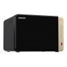 NAS QNAP  6HD 3,5"/2,5" SATA6G-NO HD-2PX2.5GBE-4P USB-8GB DDR4 SO-DIMM -CELERON