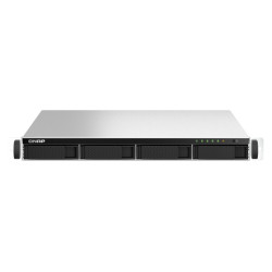 NAS QNAP  4HD 3,5"/2,5"SATA6-NO HD-1U RACK-2P X 2.5GBE  -4P USB-8GB RAM CELERON