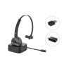 CUFFIE+MICROFONO WIRELESS CONCEPTRONIC  BLUETOOTH NERE CON DOCK RICARICA - CANC.